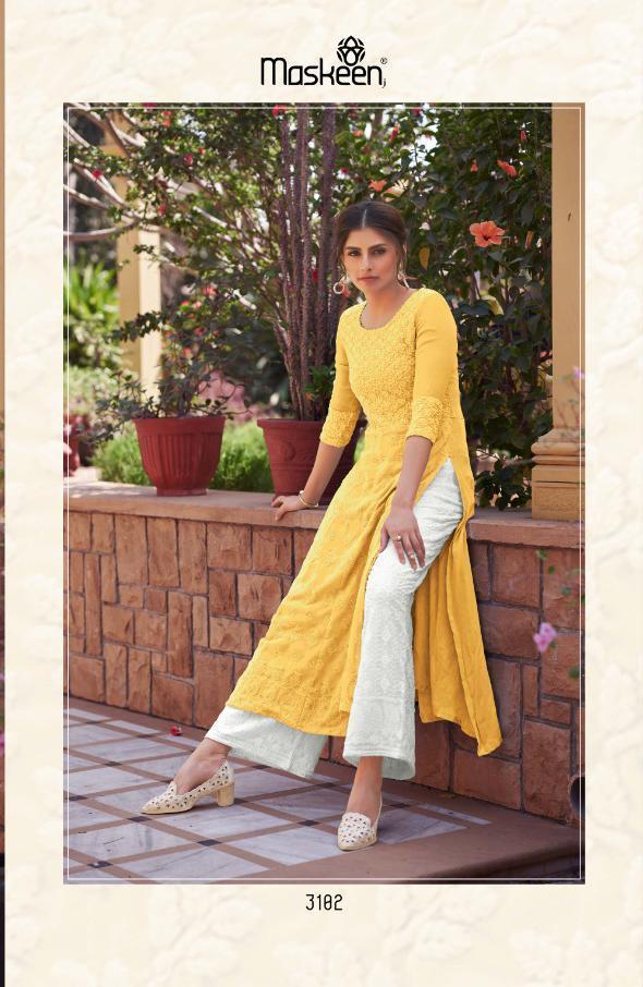 MASKEEN-MONSOON-VOL-3-KURTI-WITH-BOTTOM-LATEST-CATALOGUE-2021-6
