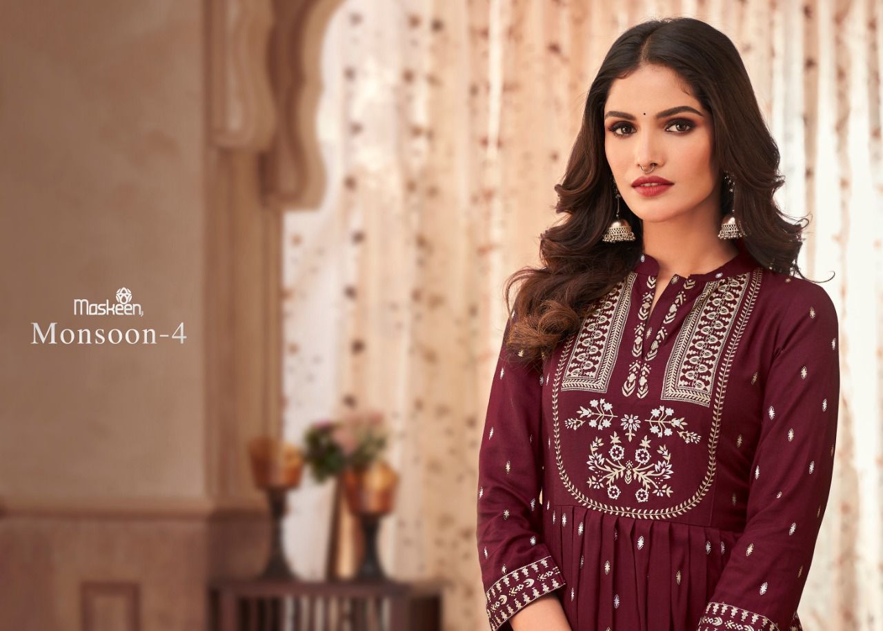 MASKEEN-MONSOON-VOL-4-KURTI-WITH-BOTTON-WHOLESALE-SUPPLIER-SURAT-1