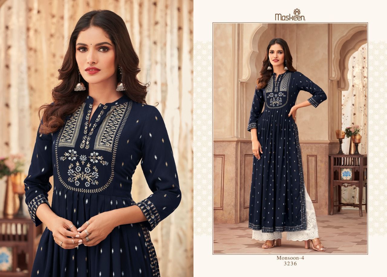 MASKEEN-MONSOON-VOL-4-KURTI-WITH-BOTTON-WHOLESALE-SUPPLIER-SURAT-2