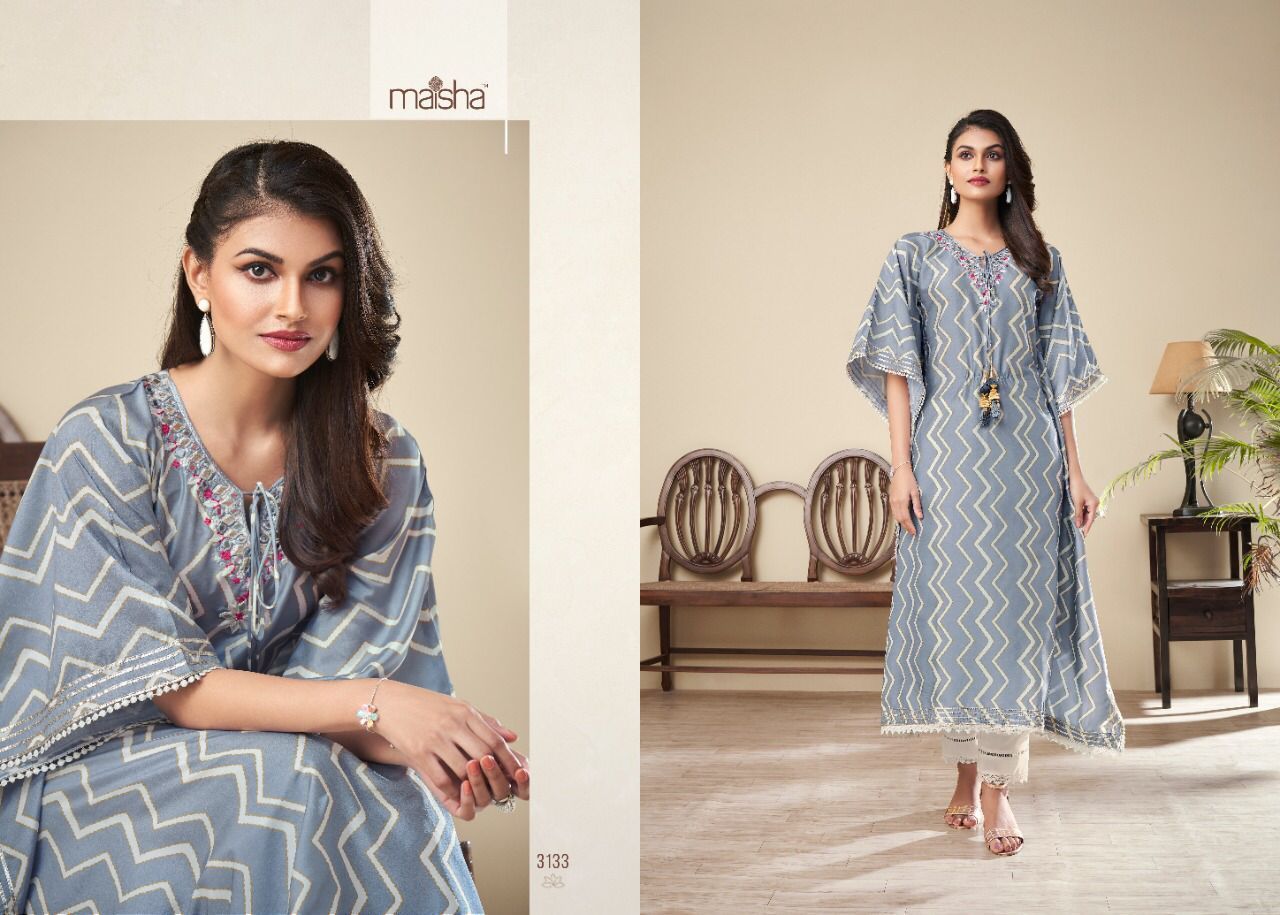 MASKEEN-NAZHMEE-PRINTED-HANDWORK-KAFTAN-STYLE-KURTIS-LATEST-CATALOGUE-5