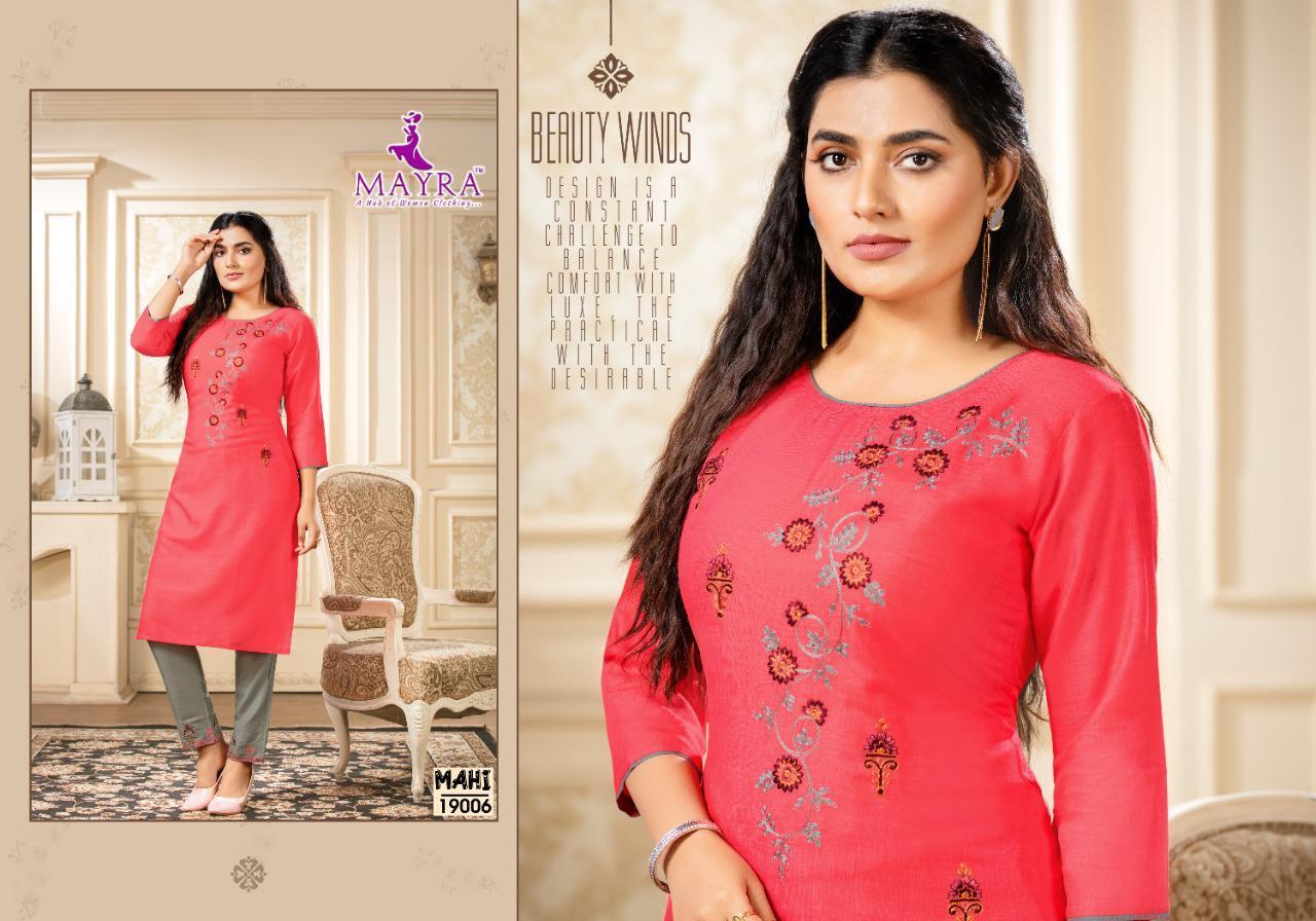MAYRA-MAHI-REYON-EMBROIDERY-KURTI-WITH-PANTS-LATEST-CATALOGUE-AHEMDABAD-1