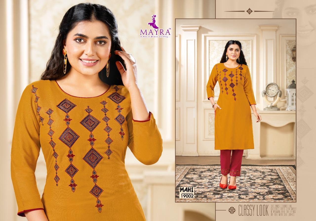 MAYRA-MAHI-REYON-EMBROIDERY-KURTI-WITH-PANTS-LATEST-CATALOGUE-AHEMDABAD-2