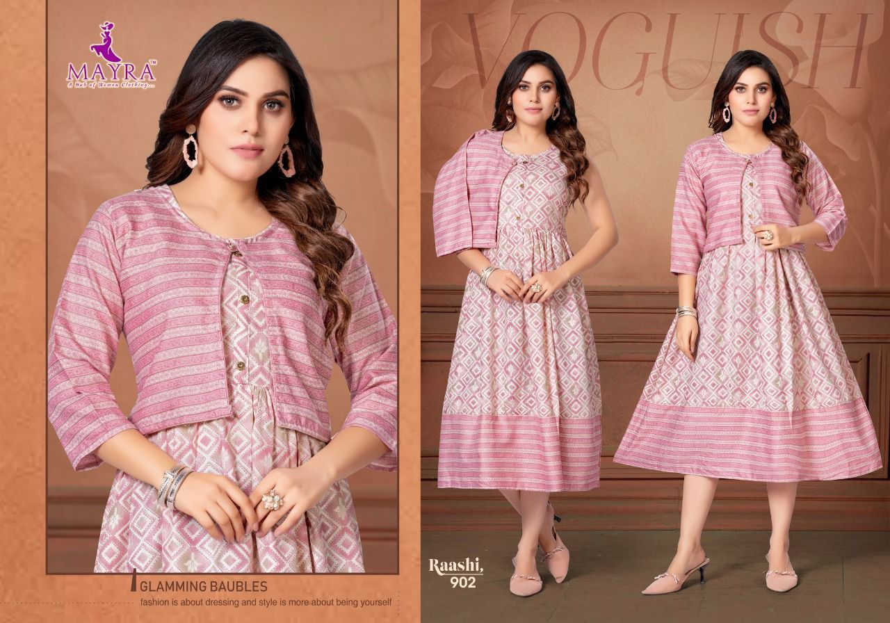MAYRA-RAASHI-GOWN-STYLE-KURTI-WITH-PRINTED-JACKET-LATEST-COLLECTION-2