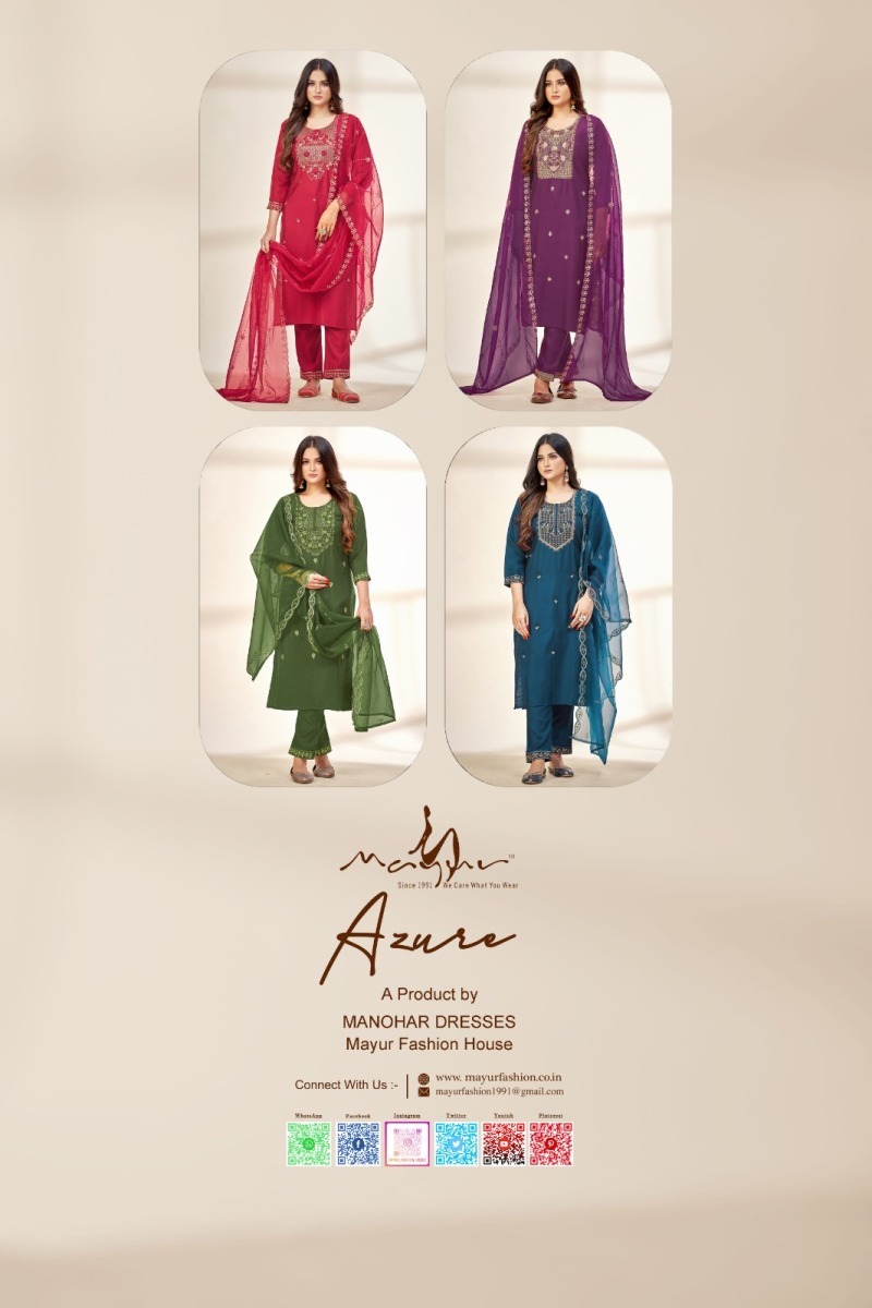 MAYUR-AZURE-DESIGNER-SILK-KURTIS-LATEST-CATALOGUE-8