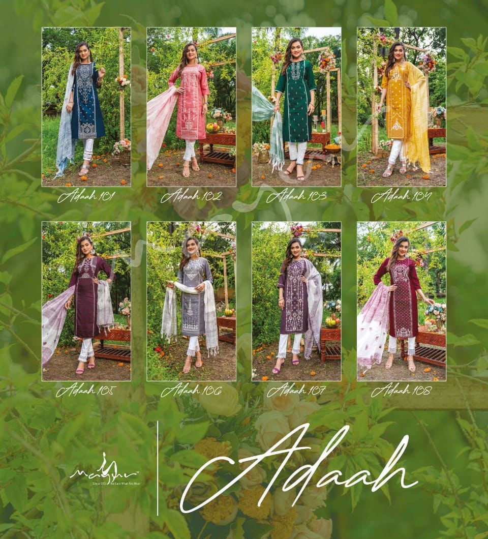 MAYUR-CREATION-ADAAH-KURTI-PANT-WITH-DUPATTA-AT-WHOLESALE-11