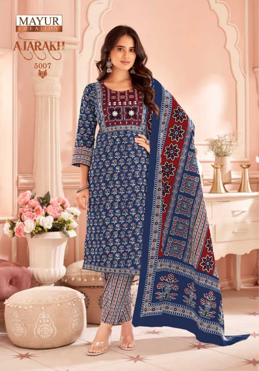 MAYUR-CREATION-AJARAKH-VOL-5-READYMADE-KURTIS-CATALOGUE-7