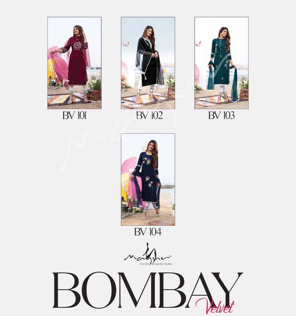 MAYUR-CREATION-BOMBAY-VELVET-KURTI-PANT-WITH-DUPATTA-LATEST-CATALOGUE-12