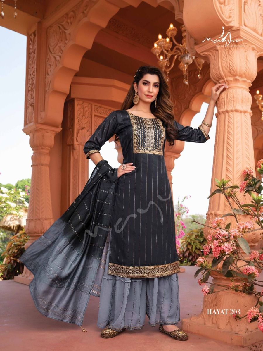MAYUR-CREATION-HAYAT-VOL-2-KURTI-PANT-WITH-DUPATTA-LATEST-CATALOGUE-5