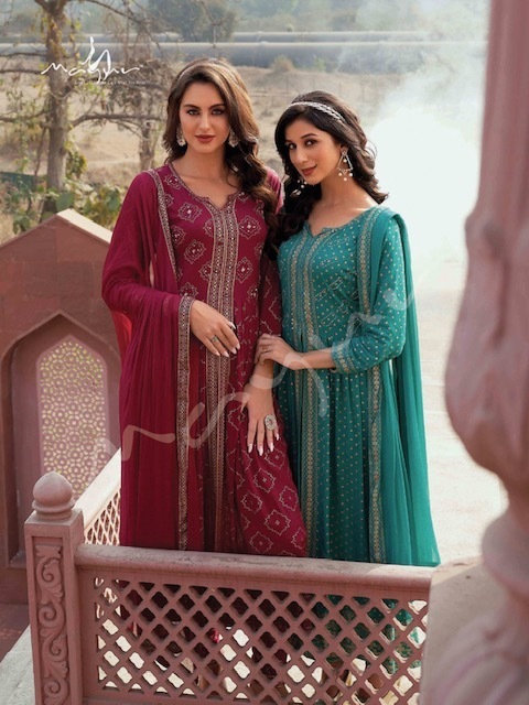 MAYUR-CREATION-RANGRITI-TOP-PANT-WITH-DUPATTA-LATEST-CATALOGUE-2