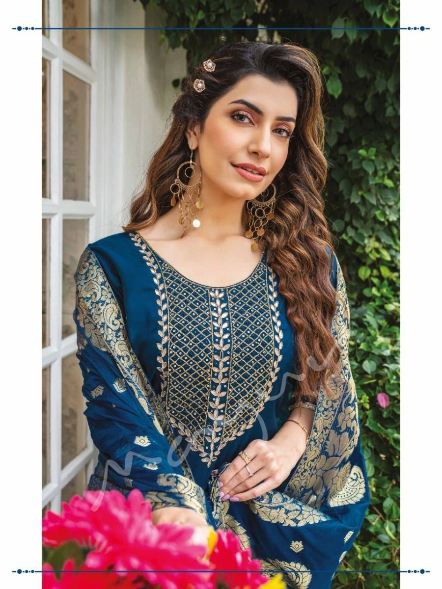 MAYUR-CREATION-SABHYATA-KURTI-PANT-WITH-DUPATTA-AT-WHOLESALE-2