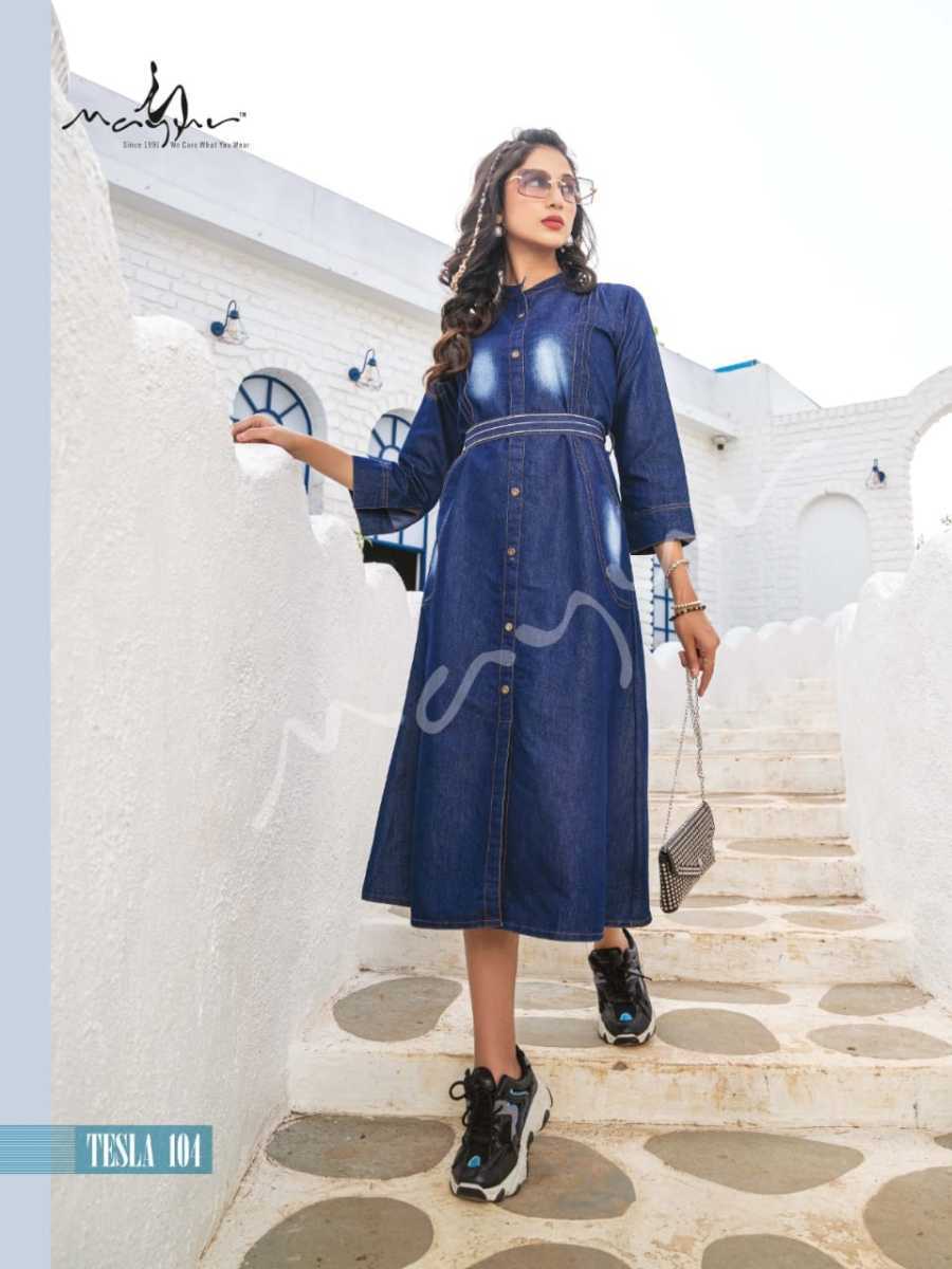 MAYUR-CREATION-TESLA-COTTON-DENIM-KURTIS-SUMMER-SPECIAL-CATALOGUE-2