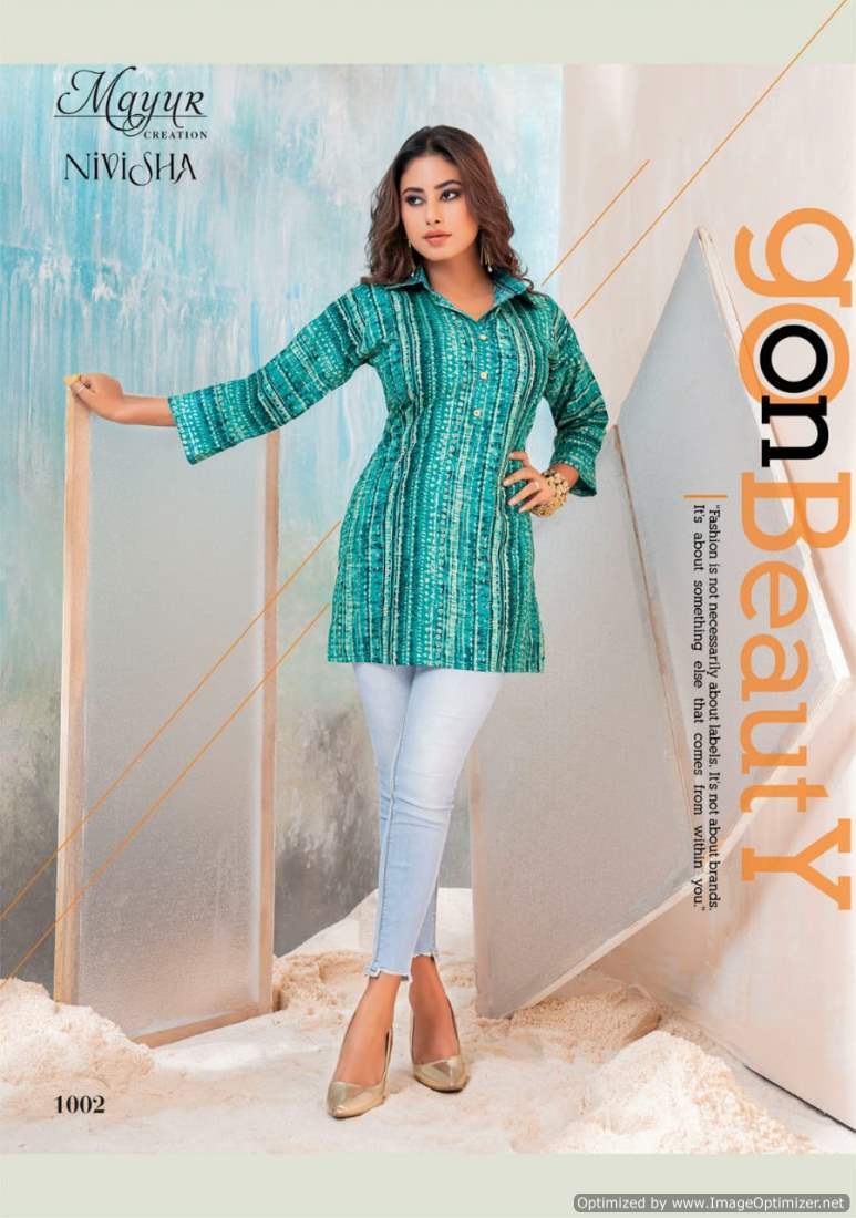 MAYUR-NIVISHA-SHORT-RAYON-KURTI-WHOLESALER-IN-SURAT-2