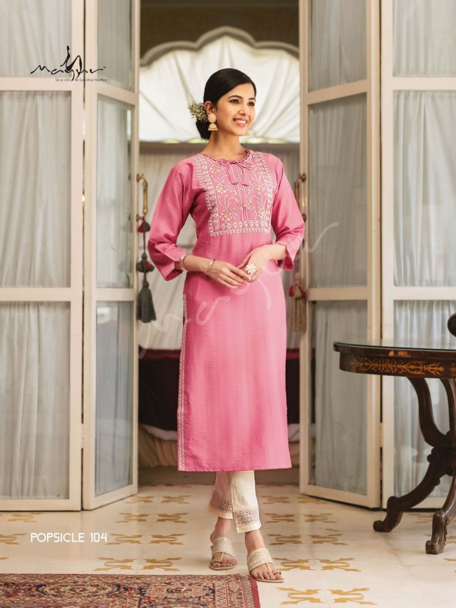 MAYUR-POPSICLE-VISCOSE-WORK-KURTI-WITH-PANT-MANUFACTUR-AHEMADABAD-6