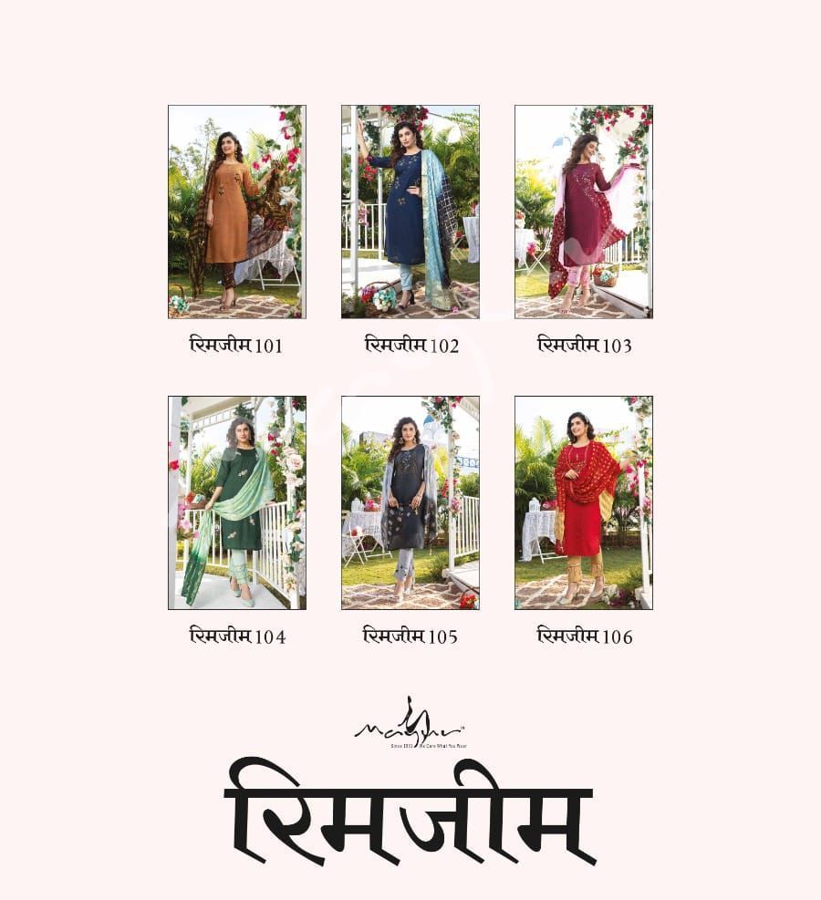 MAYUR-RIMZIM-SILK-KURTI-PANT-WITH-DUPATTA-AT-WHOLESALE-1