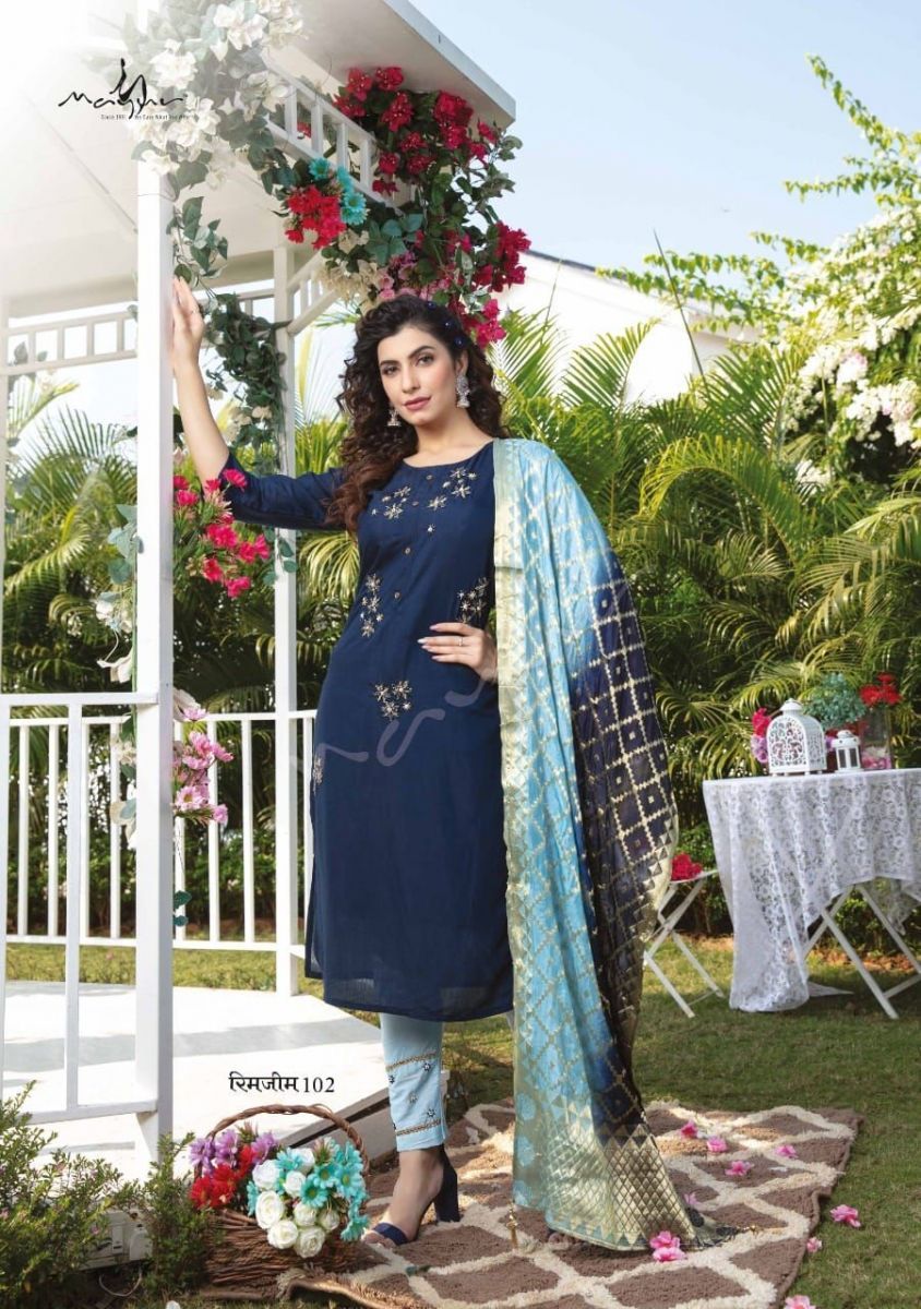 MAYUR-RIMZIM-SILK-KURTI-PANT-WITH-DUPATTA-AT-WHOLESALE-4