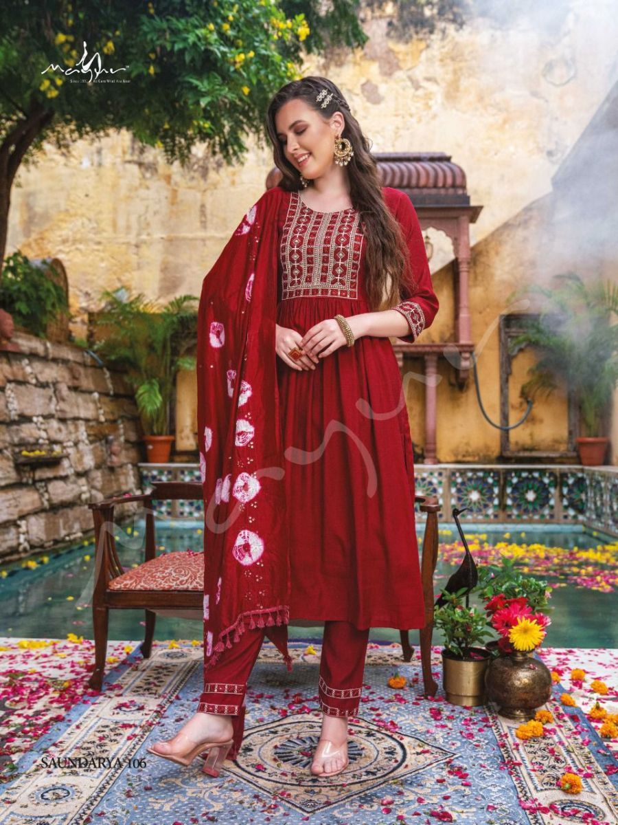 MAYUR-SAUNDARYA-NAYRA-CUT-DESIGNER-VISCOSE-SILK-KURTI-SET-WHOLESALER-7