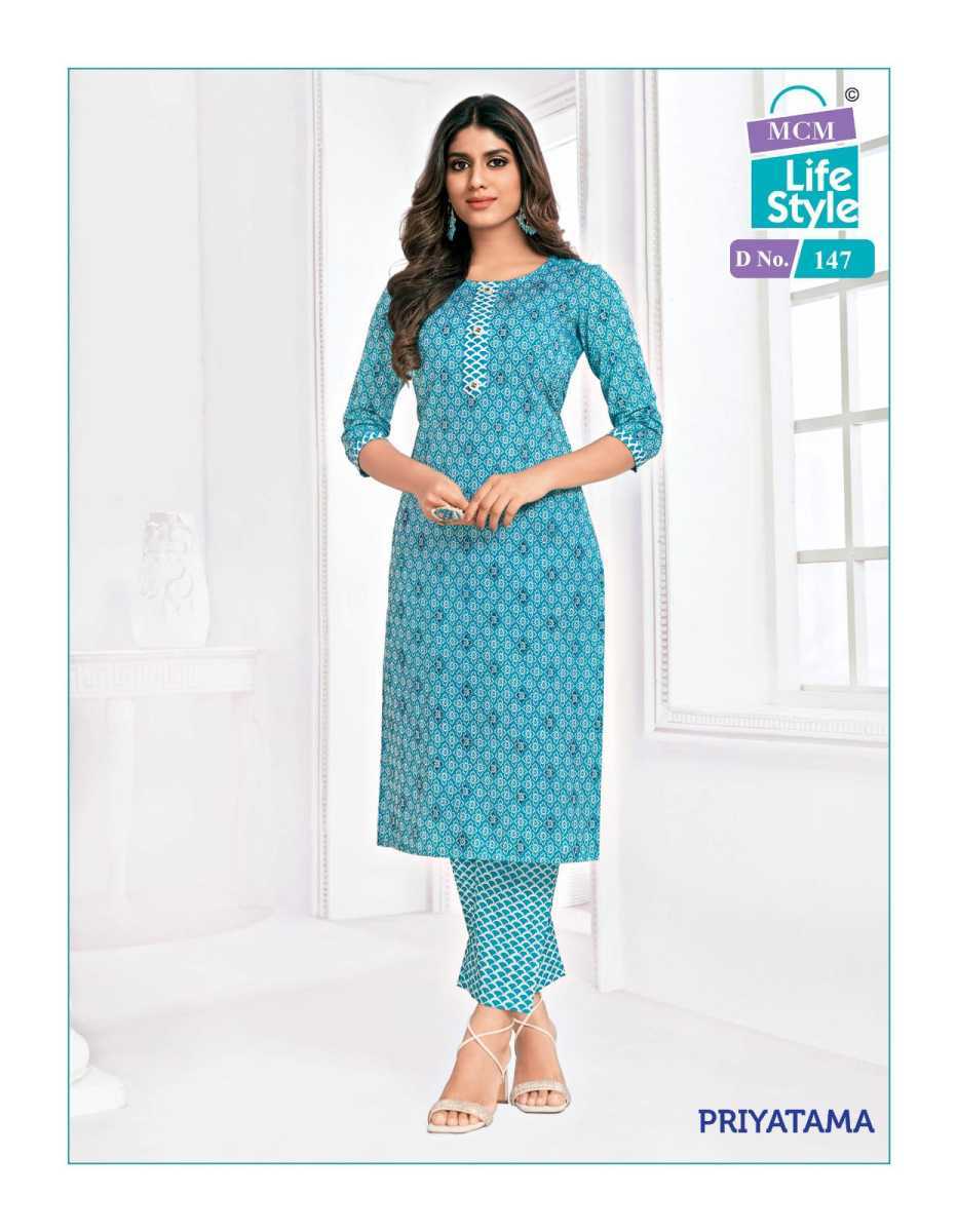 MCM-LIFE-STYLE-PRIYATAMA-VOL-3-COTTON-PRINTED-KURTI-WITH-PANTS-5