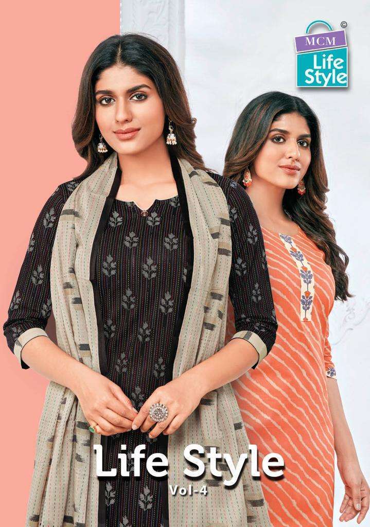 MCM-LIFE-STYLE-VOL-4-COTTON-PRINT-READYMADE-SUITS-WHOLESALER-SURAT-1