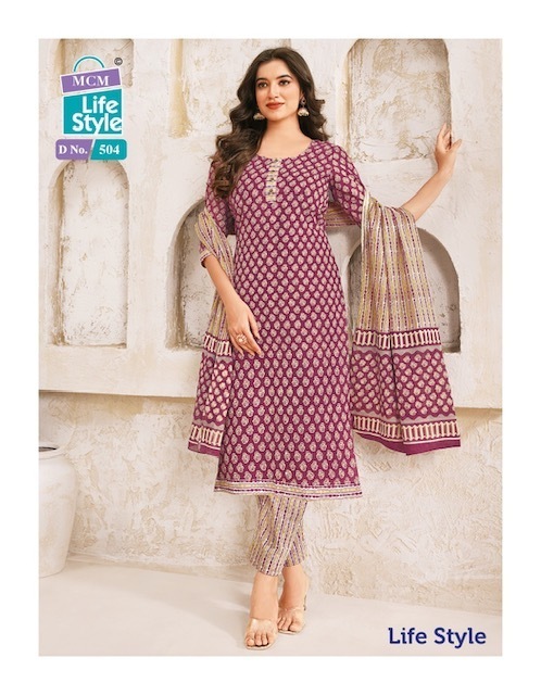 MCM-LIFE-STYLE-VOL-5-COTTON-PRINT-READYMADE-SUITS-WHOLESALER-SURAT-2