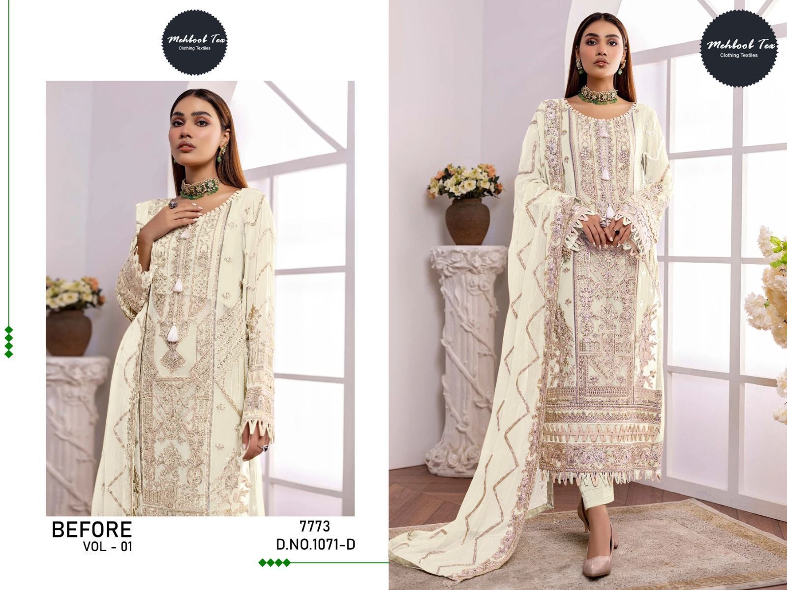 MEHBOOB-TEX-BEFORE-VOL-1-ORGANZA-EMBROIDERY-PAKISTANI-SUITS-AT-SURAT-1