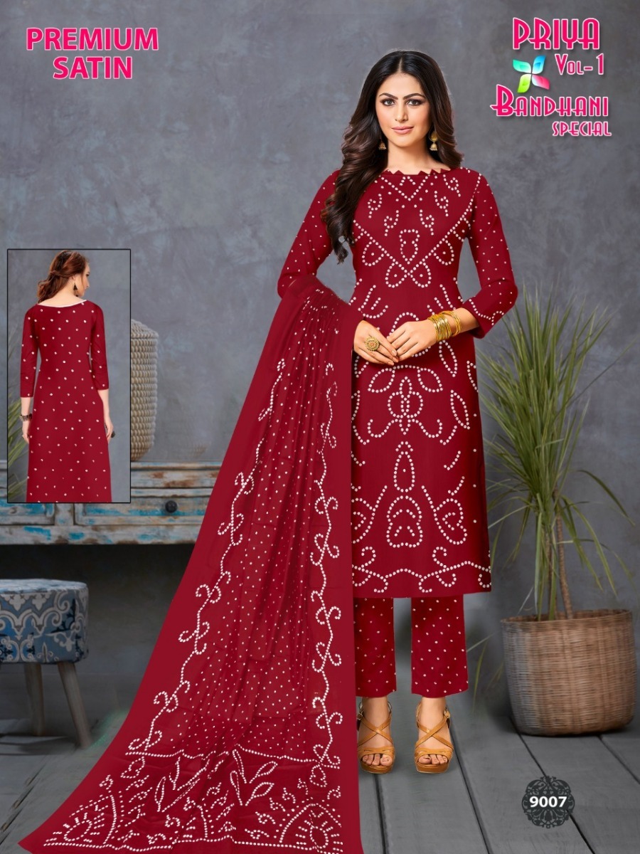 MF-PRIYA-VOL-1-SATIN-COTTON-SUITS-BANDHANI-SPECIAL-1