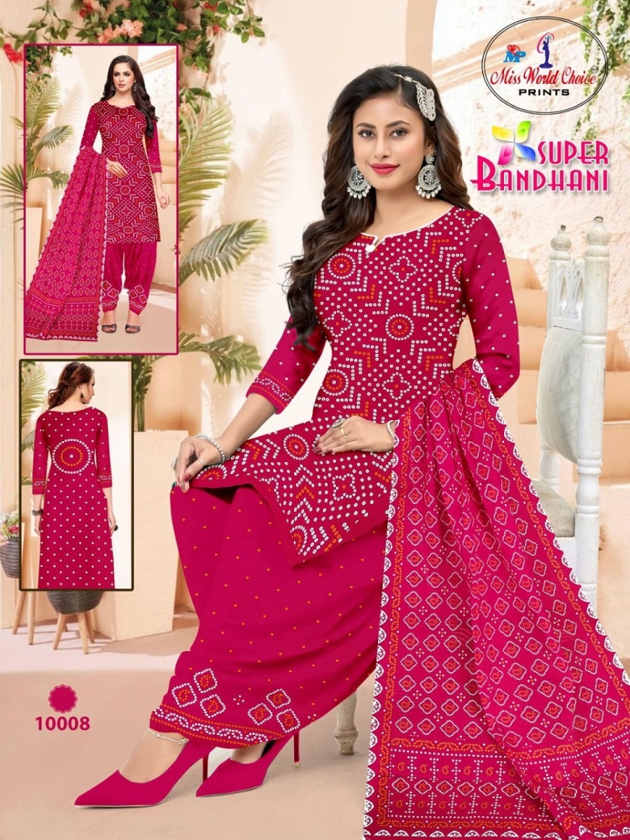 MISS-WORLD-SUPER-BANDHANI-VOL-10-COTTON-SUITS-6