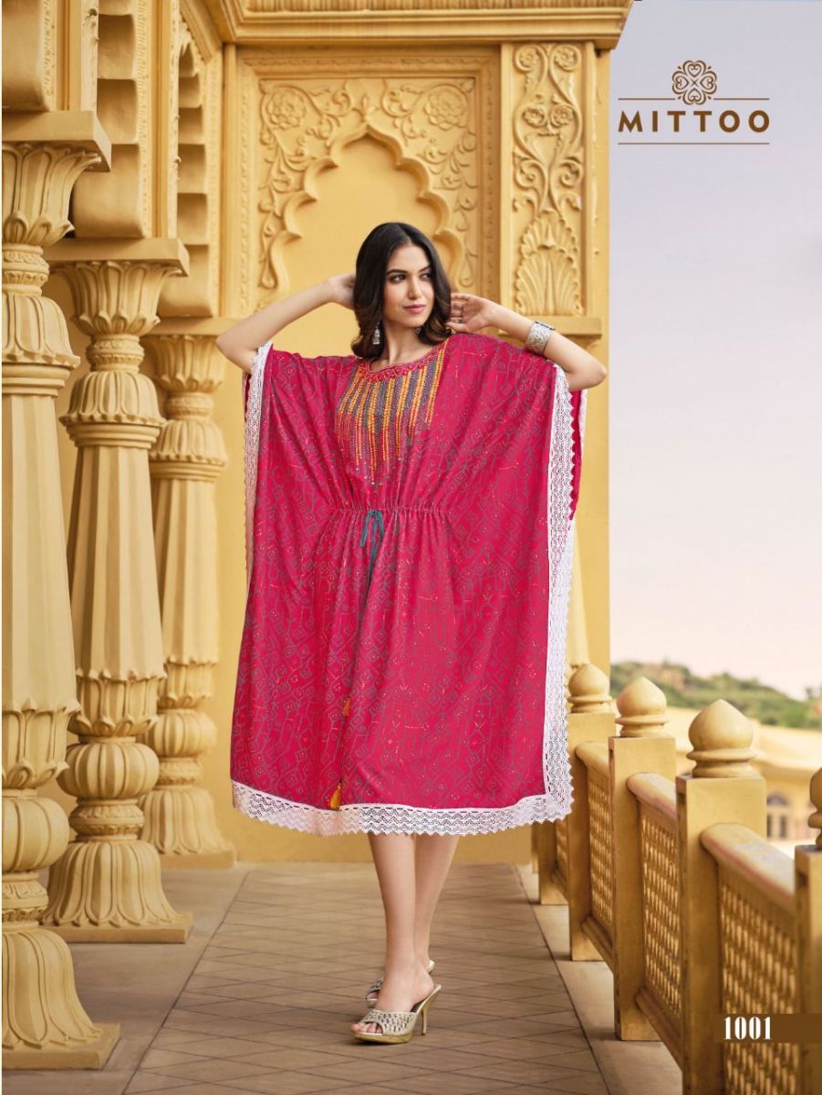 MITTOO-AROHI-DESIGNER-RAYON-PARINTED-KAFTAN-AT-WHOLESALE-4
