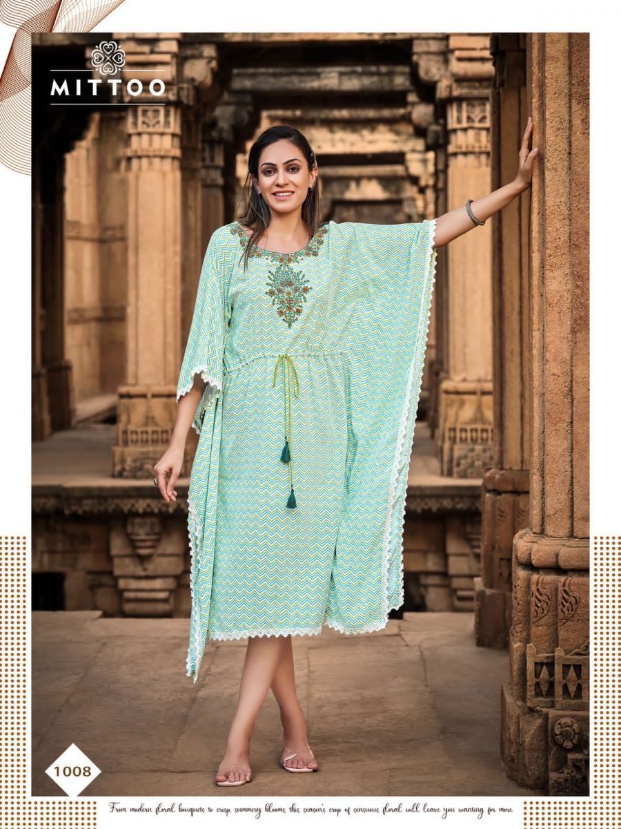 MITTOO-AROHI-VOL-2-DESIGNER-RAYON-PARINTED-KAFTAN-AT-WHOLESALE-11