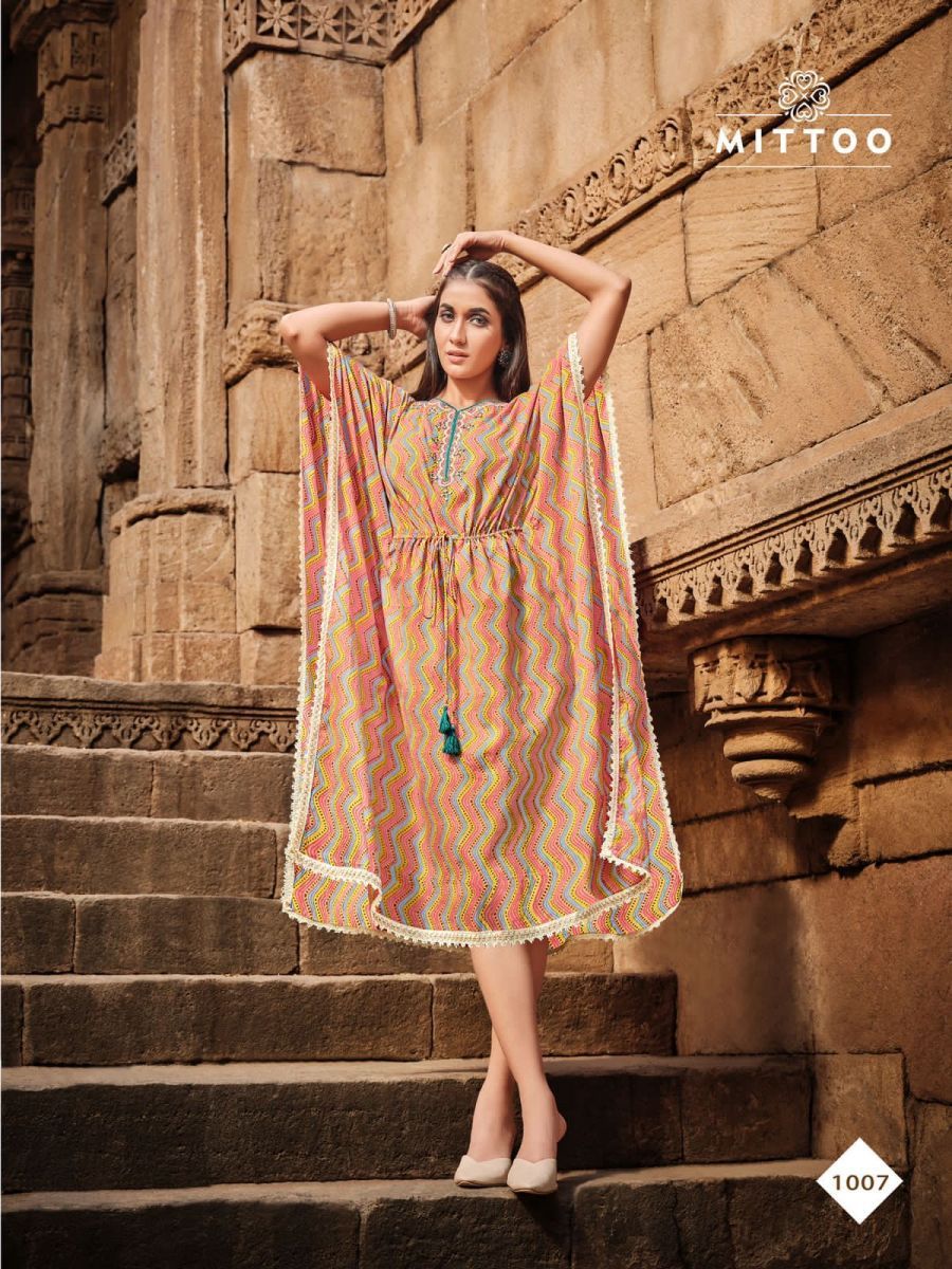 MITTOO-AROHI-VOL-2-DESIGNER-RAYON-PARINTED-KAFTAN-AT-WHOLESALE-4