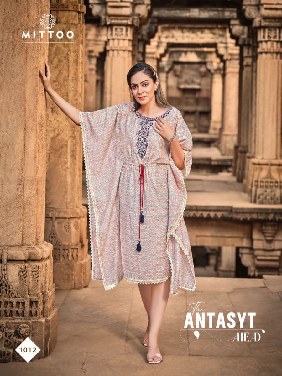 MITTOO-AROHI-VOL-2-DESIGNER-RAYON-PARINTED-KAFTAN-AT-WHOLESALE-9