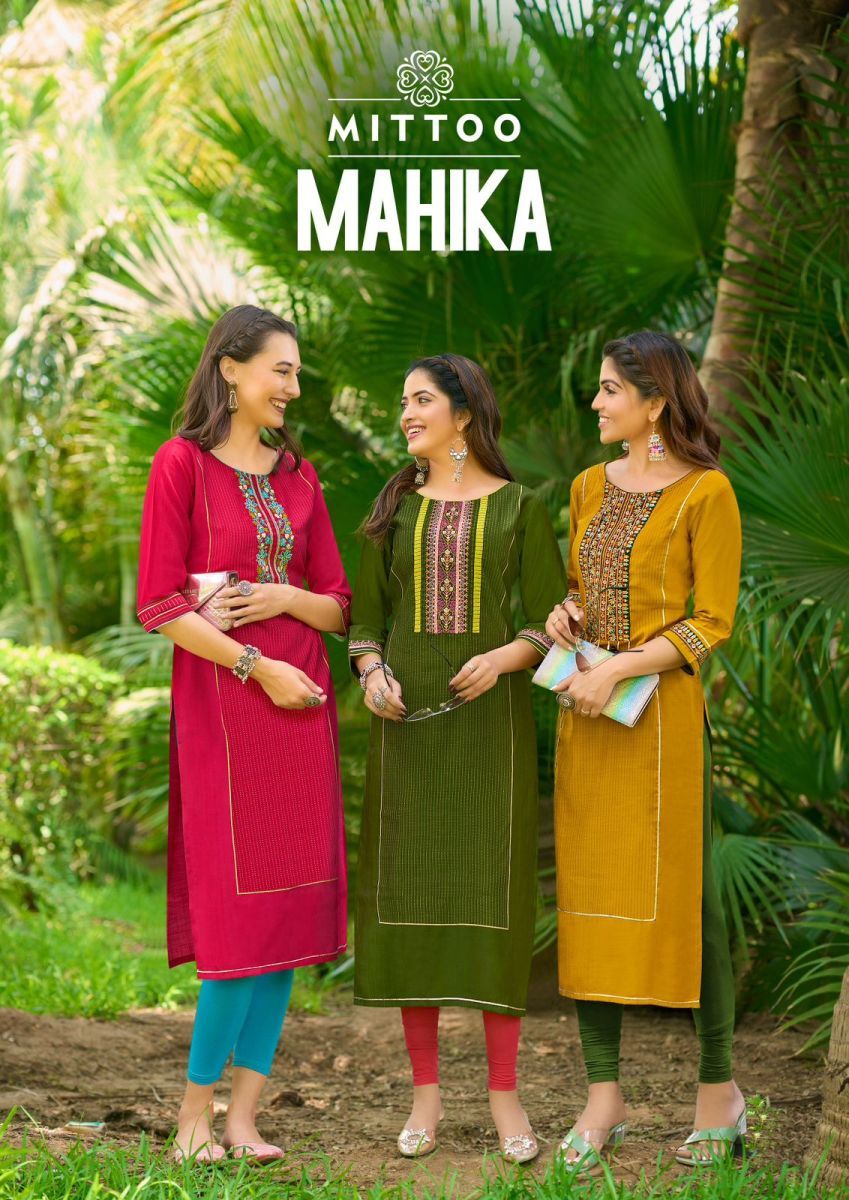 MITTOO-MAHIKA-VISCOSE-HANDWORK-KURTIS-CATALOGUE-WHOLESALER-IN-SURAT-1
