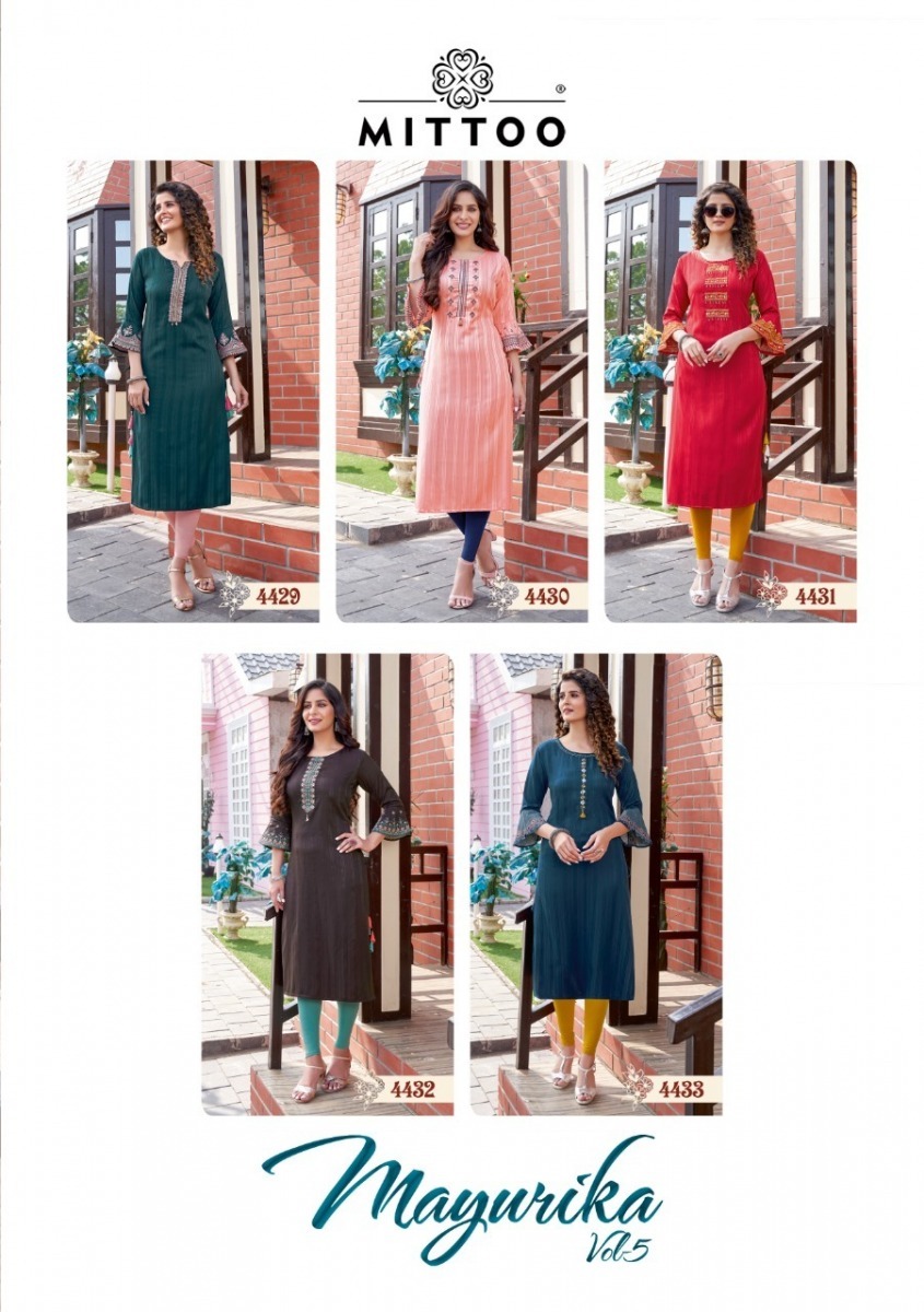 MITTOO-MAYURIKA-VOL-5-FANCY-HANDWORK-KURTIS-LATEST-CATALOGUE-1