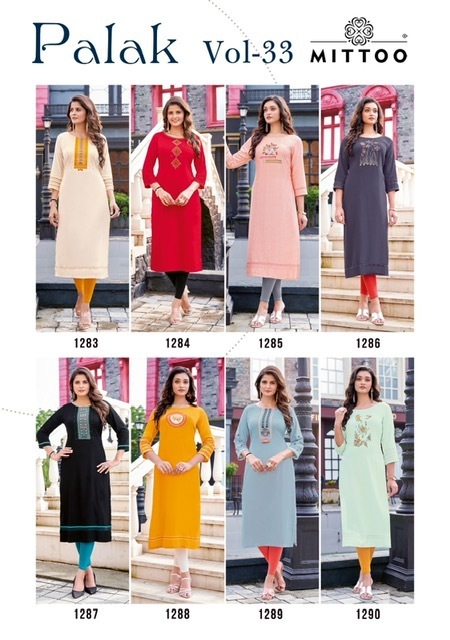 MITTOO-PALAK-VOL-33-RAYON-KURTIS-MANUFACTURER-SURAT-4