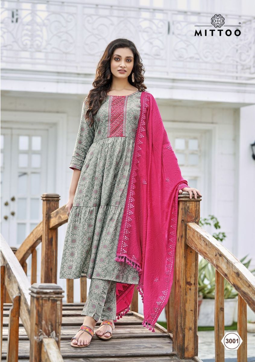 MITTOO-PARAMPARA-CHANDERI-VISCOSE-EMBROIDERY-HANDWORK-KURTI-PANT-WITH-DUPATTA-SET-2