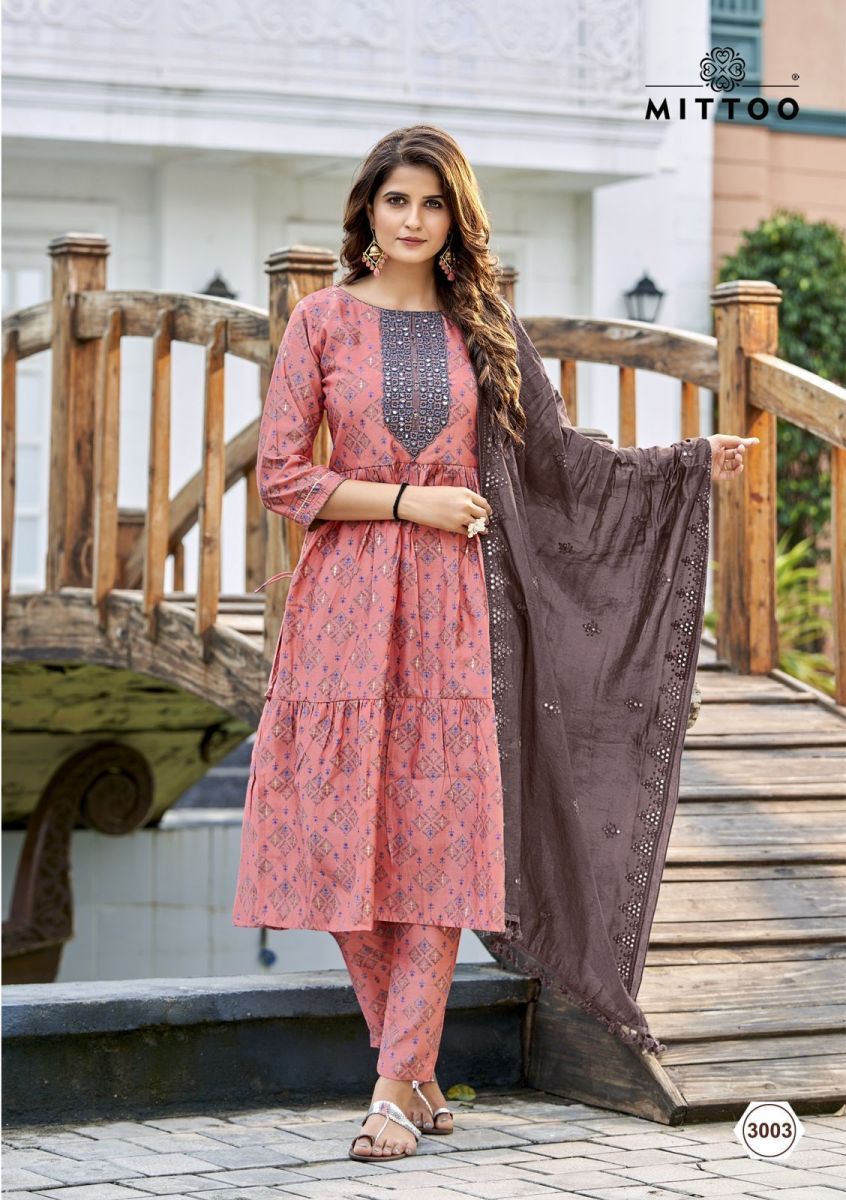 MITTOO-PARAMPARA-CHANDERI-VISCOSE-EMBROIDERY-HANDWORK-KURTI-PANT-WITH-DUPATTA-SET-4