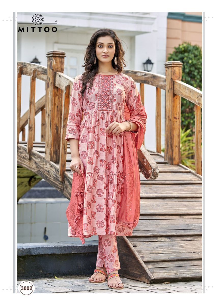 MITTOO-PARAMPARA-CHANDERI-VISCOSE-EMBROIDERY-HANDWORK-KURTI-PANT-WITH-DUPATTA-SET-7