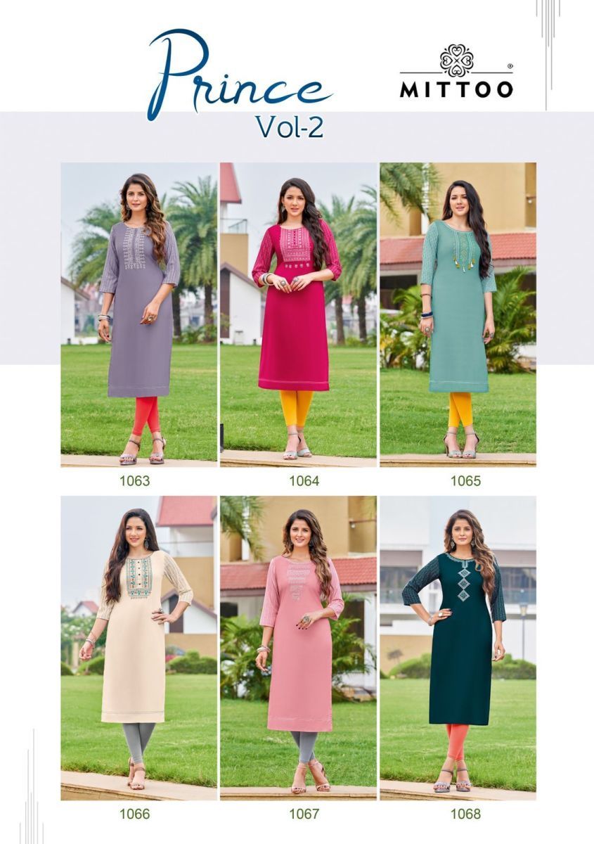 MITTOO-PRINCE-VOL-2-RAYON-SIMPLE-KURTIS-LATEST-CATALOGUE-8