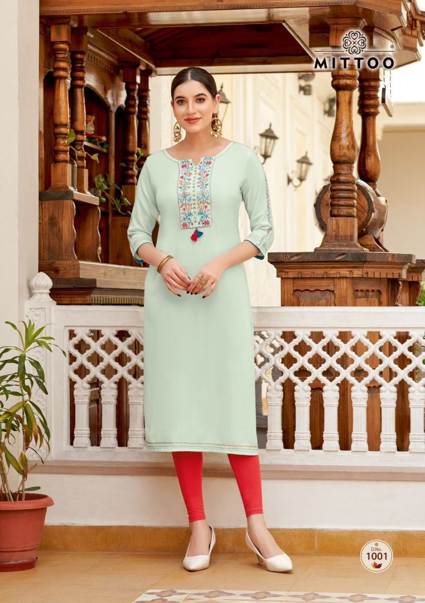 MITTOO-RIONA-HEAVY-RAYON-KURTI-CATALOGUE-WHOLESALER-IN-SURAT-4