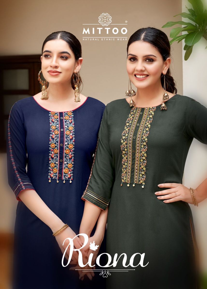 MITTOO-RIONA-HEAVY-RAYON-KURTI-CATALOGUE-WHOLESALER-IN-SURAT-9