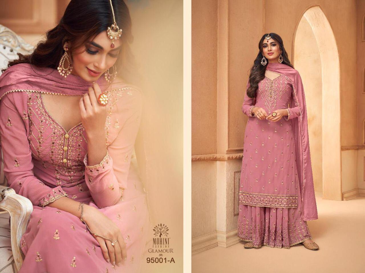 MOHINI-GLAMOUR-95001-SERIES-GEORGETTE-SUITS-LATEST-CATALOGUE-1