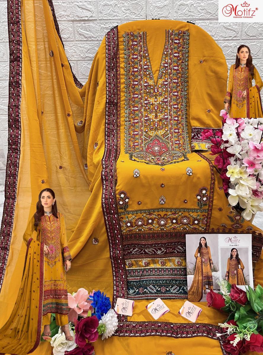 MOTIFZ-498-COLORS-GEORGETTE-PAKISTANI-SUITS-4