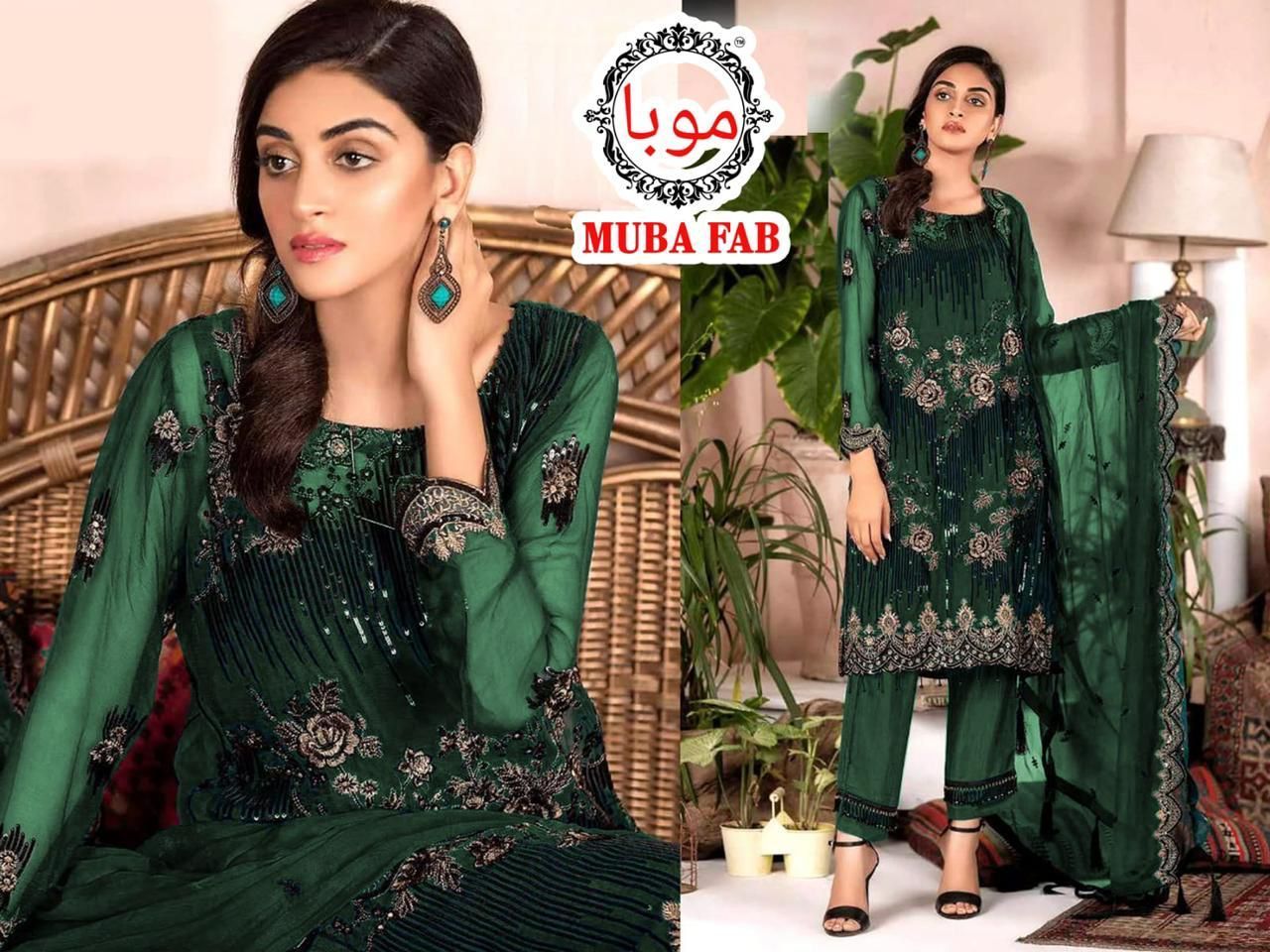MUBA-FAB-D.NO-1001-FOUX-GEORGETTE-PAKISTANI-SUITS-LATEST-CATALOGUE-3