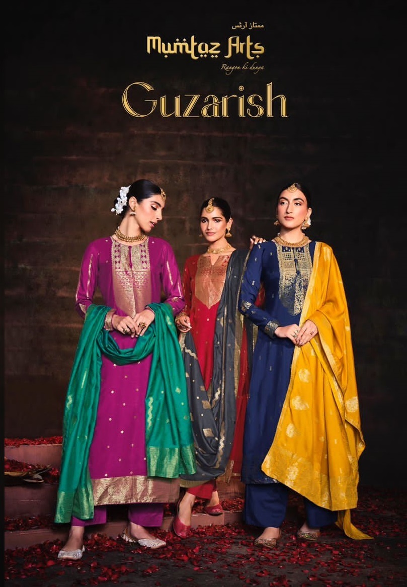 MUMTAZ-ARTS-GUZARISH-VISCOSE-DOLA-JAQAURD-SUITS-WHOLESALER-1