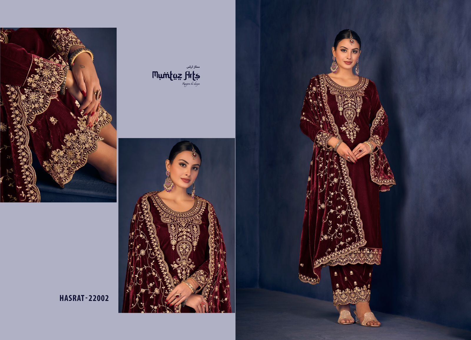 MUMTAZ-ARTS-HASRAT-PURE-VELVET-EMBROIDERY-SUITS-WHOLESALER-10