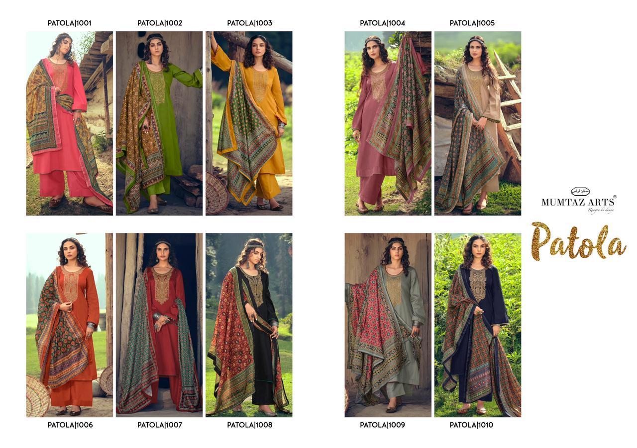 MUMTAZ-ARTS-PATOLA-1001-TO-1010-SALWAR-SUITS-MANUFACTURER-1