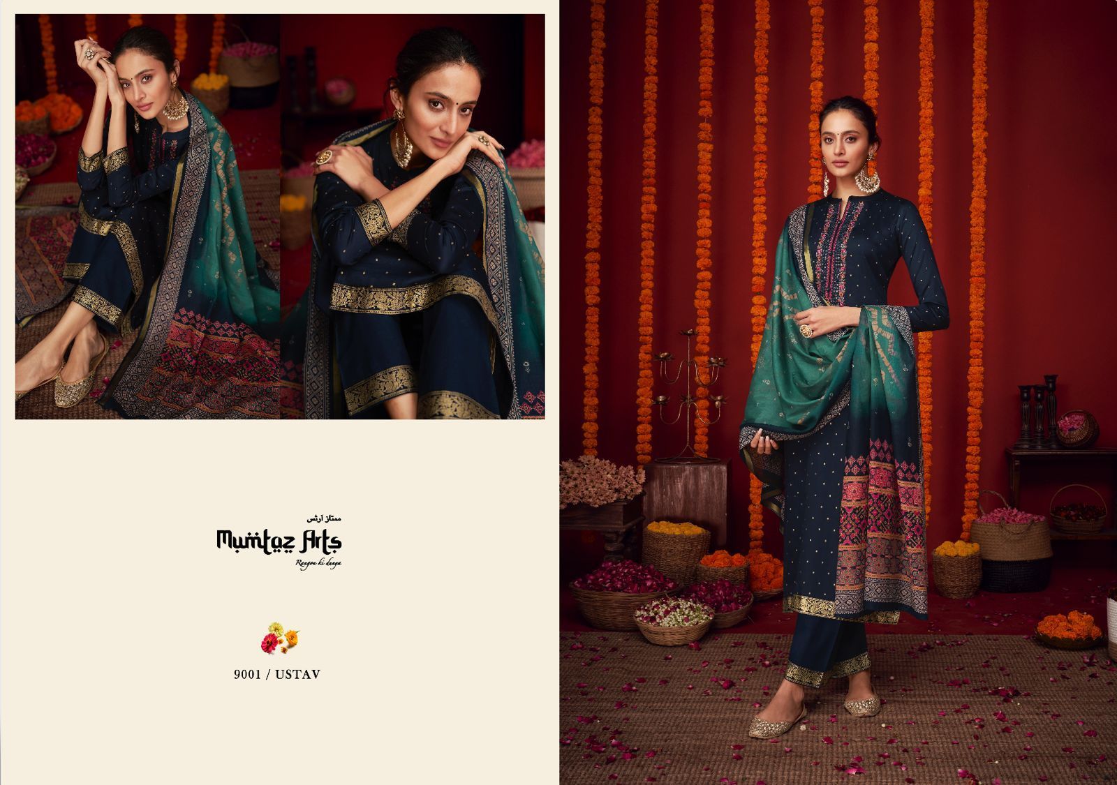 MUMTAZ-ARTS-UTSAV-VISCOSE-JAM-SATIN-SUITS-WHOLESALER-SURAT-2