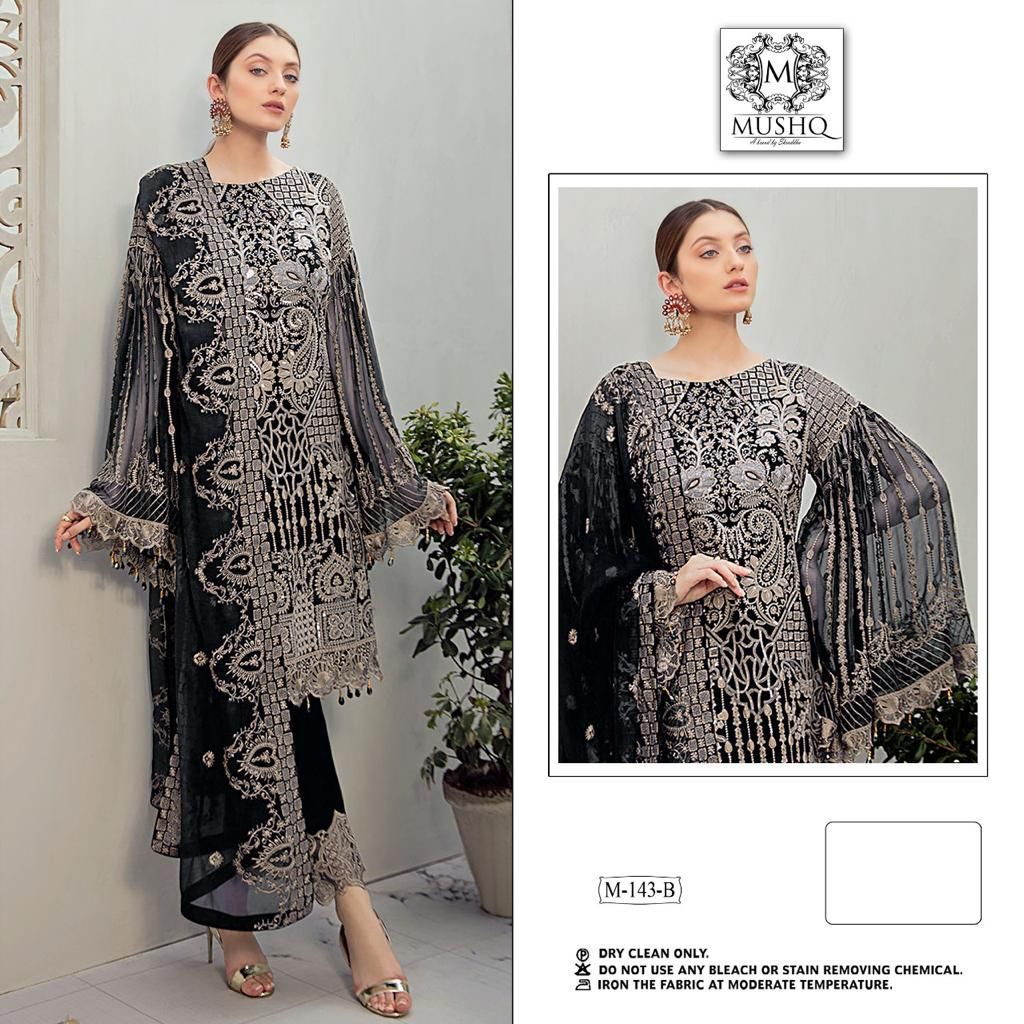 MUSHQ-M-143-FOUX-GEORGETTE-PAKISTANI-SUITS-BY-SHRADDHA-2
