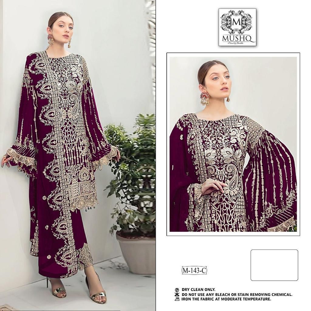 MUSHQ-M-143-FOUX-GEORGETTE-PAKISTANI-SUITS-BY-SHRADDHA-8