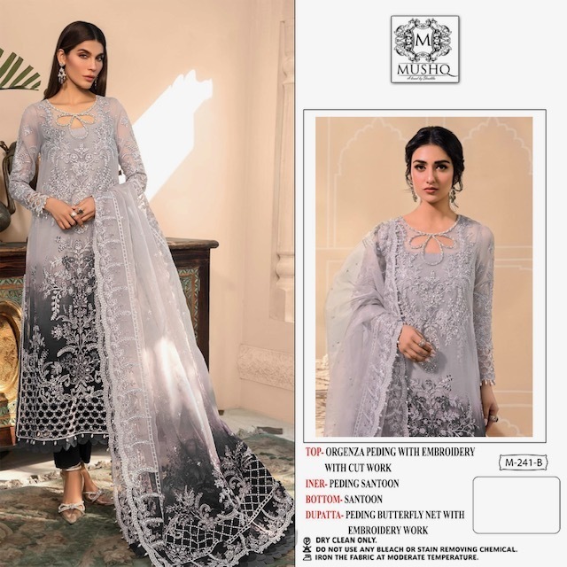 MUSHQ-M-241-ORGANZA-EMBROIDERY-PAKISTANI-SUITS-WHOLESALER-SURAT-4