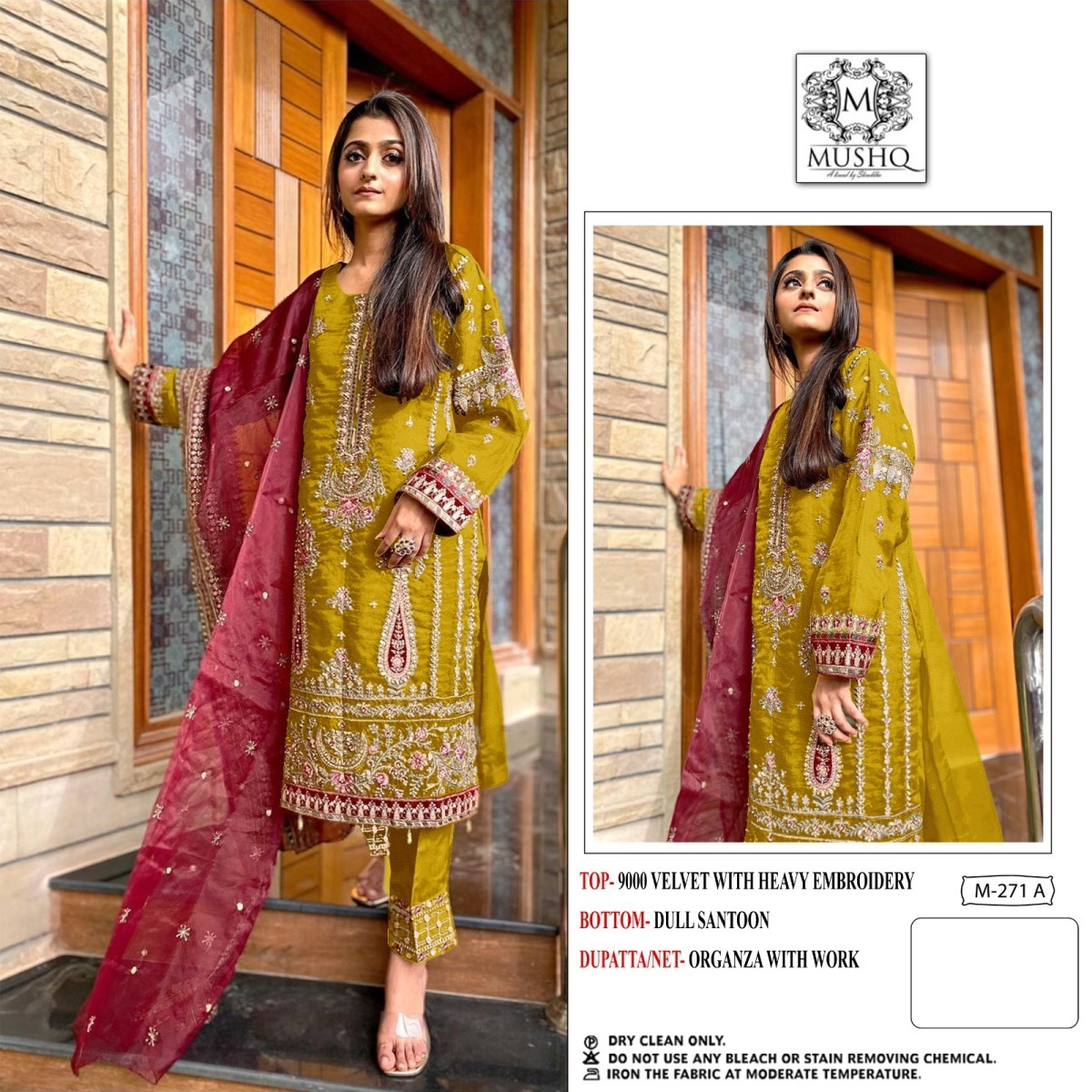 MUSHQ-M-271-A-TO-D-VELVET-PAKISTANI-SUITS-1